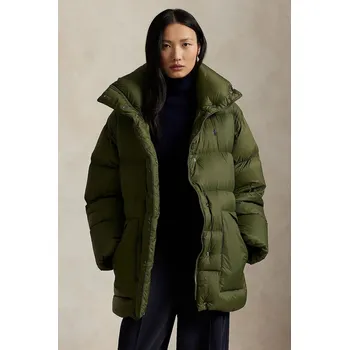 Pánská bunda Péřová bunda Polo Ralph Lauren, M, zelená, 78X