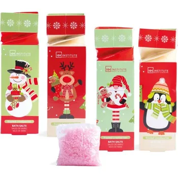Sprchový gel IDC Institute IDC Vánoční koupelová sůl Frosted Cranberry 200g, motiv/obrázek dle skladu
