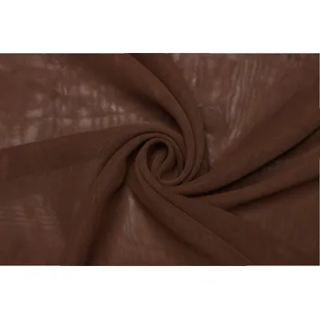 Šifon - Hnědý - 5685