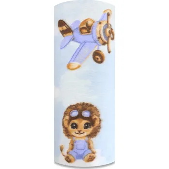 látková plena Ega Kids Flanelová plena - tygr a lev piloti