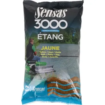 Návnadová surovina SENSAS Krmítková směs 3000 Etang 1 kg - červená