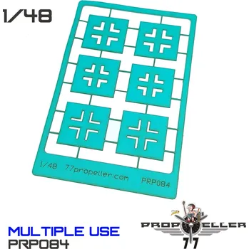 Plastikový model 77 PROPELLER 1/48 Luftwaffe Balkenkreuze Late No.1
