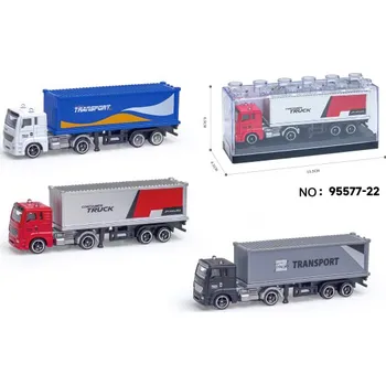 autíčko Kovový model kontejnerového vozu 1:64 - více druhů