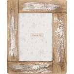 Dřevěný fotorámeček s patinou Etcel – 21x2x26 cm na fotografii 13x18 cm