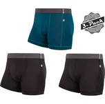 Sensor Pánské trenky Sensor Coolmax TECH, 3-pack, černá/safír velikost M