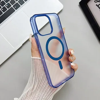 Příslušenství pro reproduktor Case mates Magsafe průhledně modrý kryt pro iPhone 16 PLUS