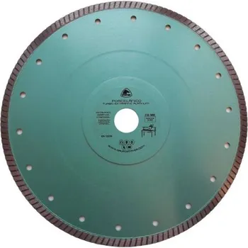 Brusný kotouč Kotouč diamantový PORCELANICO TURBO EXTRAFINO PLATINUM, Ø 250R x 25,4 x 7 mm, STAYER
