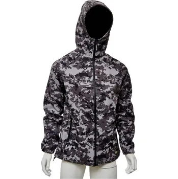 Rybářské oblečení STARBAITS Bunda Bank Grey Digi Cam Jacket - XL