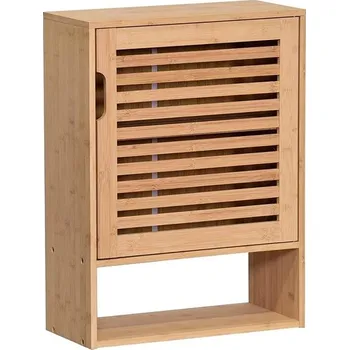 Koupelnový nábytek Nejlevnější nábytek Závěsná skříňka Marlena H1D, bambus