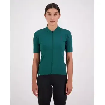 cyklistický dres Mons Royale Roam Cargo Merino Shift dámský dres krátký rukáv Evergreen vel. M