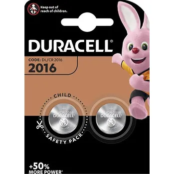DURACELL knoflíkový článek 3V, CR2016 (DL2016)