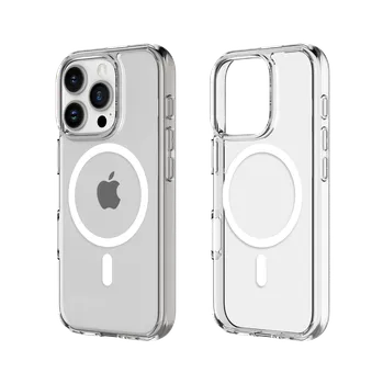 Case mates Průhledný tvrzený MagSafe kryt na iPhone 16 Pro