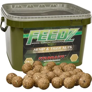Boilies STARBAITS Boilies FEEDZ Hemp Tigernut 14mm 1.8 kg - 14 mm