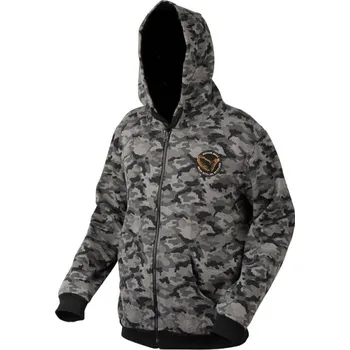 Pánská mikina SAVAGE GEAR Mikina Black Savage Zip Hoodie - 2XL