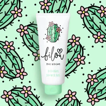 Koupelová kosmetika BILOU Sprchový gel Bloomy Cactus - 200 ml