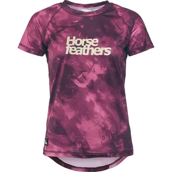 cyklistický dres Horsefeathers Deco dámský dres Blackberry Camo velikost XS
