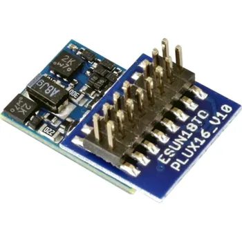 Vláček a vláčkodráha LokPilot 5 micro DCC, PluX16, Retail, Spurweite N, TT - expresní doprava