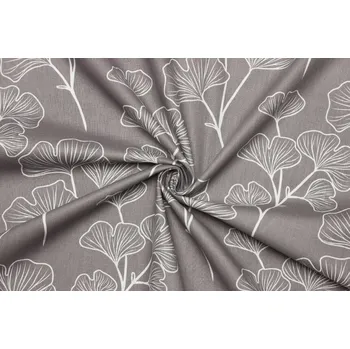 Bavlněné plátno - Květinový vzor ginkgo