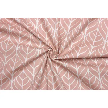 Bavlněné plátno - Abstraktní květinový vzor