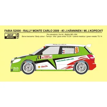 Plastikový model Reji model 1/24 Transkit Fabia S2000 Monte Carlo 2009 (EASY)
