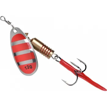 Nástraha SPRO Třpytka PowerCatcher Spin VERZW STD Red Striper - 6 g / 6 cm