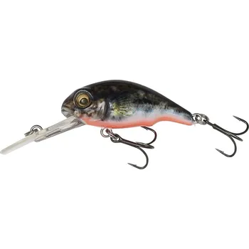 Umělá nástraha SAVAGE GEAR Wobler 3D Goby Crank Bait 4 cm 3.5 g - UV Red Black