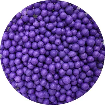 Přisada na vaření a pečení Cukrovo-rýžové perly fialové perleťové 77mm 80g - I LOVE CAKES | Skvělé pro Váš domácí dort