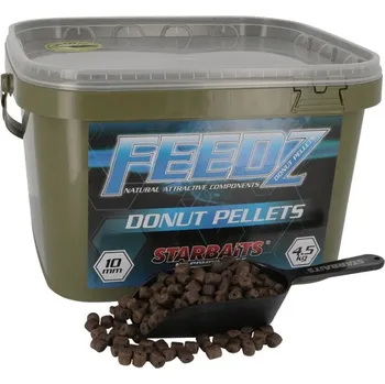 STARBAITS Pelety FEEDZ DONUTS 4.5 kg - 10 mm