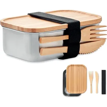 Svačinový box Sortland Box na jídlo Ulvik, včetně příborů