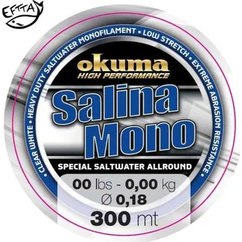 OKUMA Vlasec Salina Mono 300 m - 0.16 mm / 2.3 kg