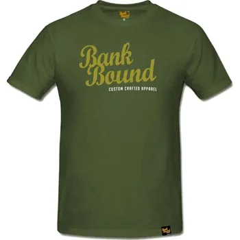 Rybářské oblečení PROLOGIC Tričko Bank Bound Custom Olive Tee - M