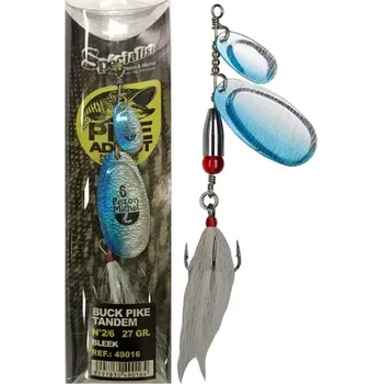 Umělá nástraha PEZON & MICHEL Třpytka Buck Pike Tandem 27 g - Bleak (ouklej)
