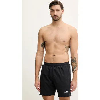 Pánské kraťasy Plavkové šortky BOSS Swordfish 50554613 černá 99X, vel. L