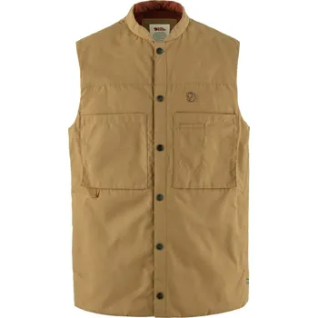 Pánská vesta FJÄLLRÄVEN Singi Padded Vest M, Buckwheat Brown (vzorek) velikost: L