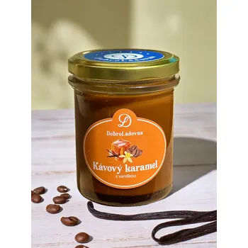 Bonbon Kávový karamel s vanilkou Dobroládovna Velikost balení: 150 g Dokonalá harmonie pro vaše smysly a klíč k dokonalým dezertům a nápojům.