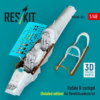 Plastikový model Reskit 1/48 Rafale B cockpit (Detailed ed.) (REV/ACAD)