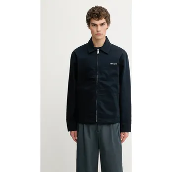 Pánská větrovka Bunda Carhartt WIP Module Script Jacket, L, námořnická modř, 59X