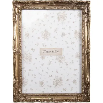 Rám na obraz Zlatý fotorámeček ve stylu antik rámu Vacupufe – 16x2x21 cm na fotografii 13x18 cm