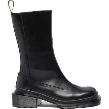 Dámské kozačky Kožené kotníkové boty Dr. Martens Maybole Hi dámské, černá barva, na podpatku, DM41993001 99X, EUR 40