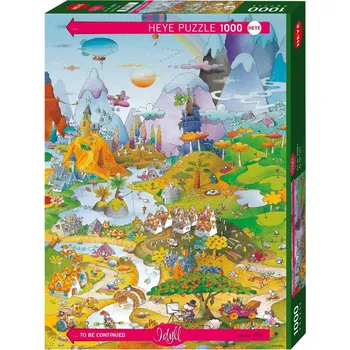 Puzzle HEYE Puzzle Cartoon Classics: Idylka u jezera 1000 dílků