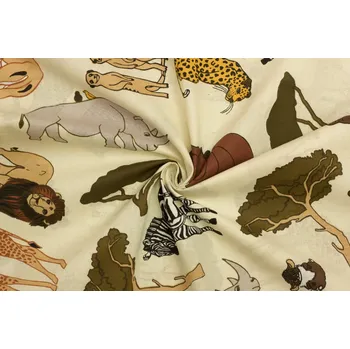 Bavlněné plátno - Safari