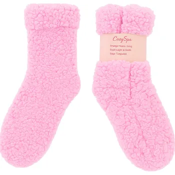Dámské ponožky xcena Ponožky teplé růžové Velikost: 27/31