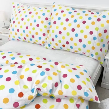 Povlak na polštářek Bavlněný povlak na polštář - PUNTÍKY velké Zapínání: zip, Velikost polštáře: 50x70