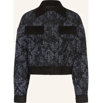 Boss Dámské Sako Jutala Z Kombinace Materiálů, černá / světle...