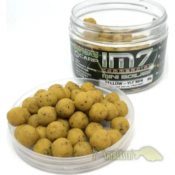 Boilies SENSAS IM7 MINI Boilies 10 mm 80 g - Yellow Vitmin