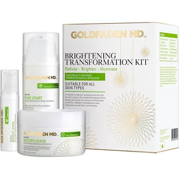Kosmetická sada Goldfaden - Brightening Transformation Kit Péče o obličej unisex