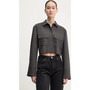 Košile HUGO 50531549 šedá 90X, vel. 38