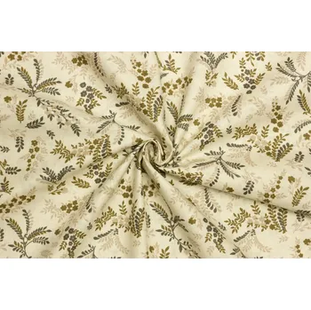 Bavlněné plátno - Květinový vzor