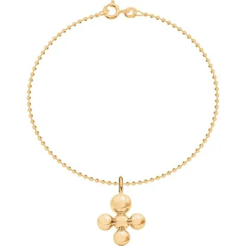 Náramek Pozlacený náramek Lilou Luck A03/MARKET/ANS/56 zlatá GLD, vel. 17