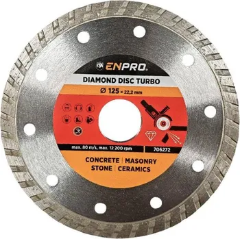 Brusný kotouč Kotouč diamantový turbo Ø 125 x 22.2 mm, ENPRO